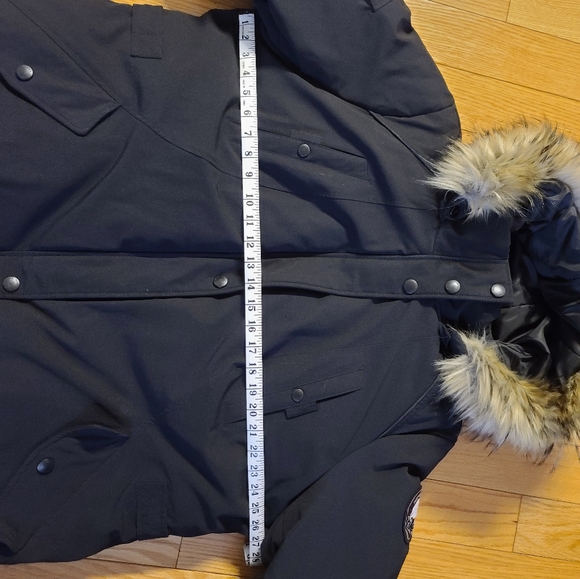 Alpinetek Down-fill Winter Jacket, 2XL, Black - Picture 14 of 16